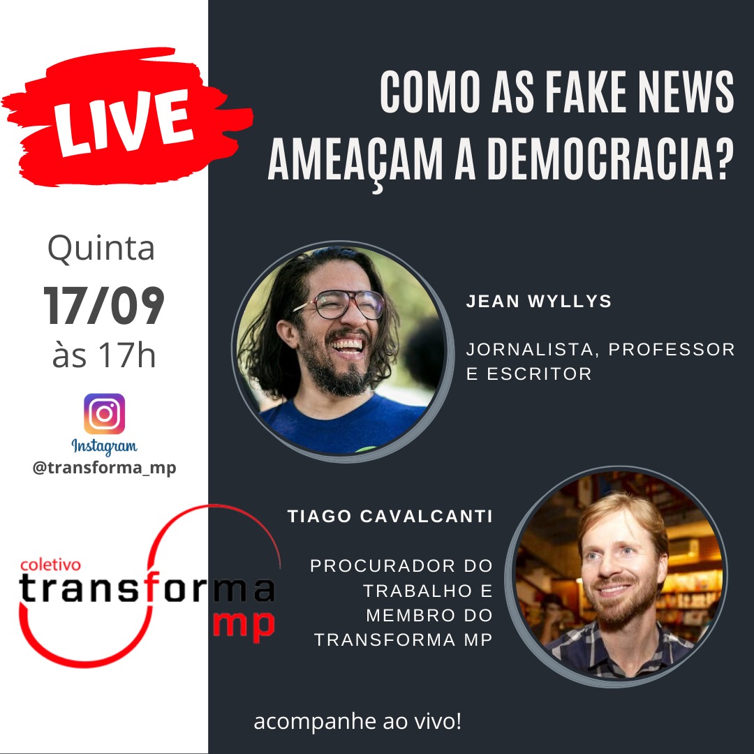 Live: Como as fake news ameaçam a democracia?